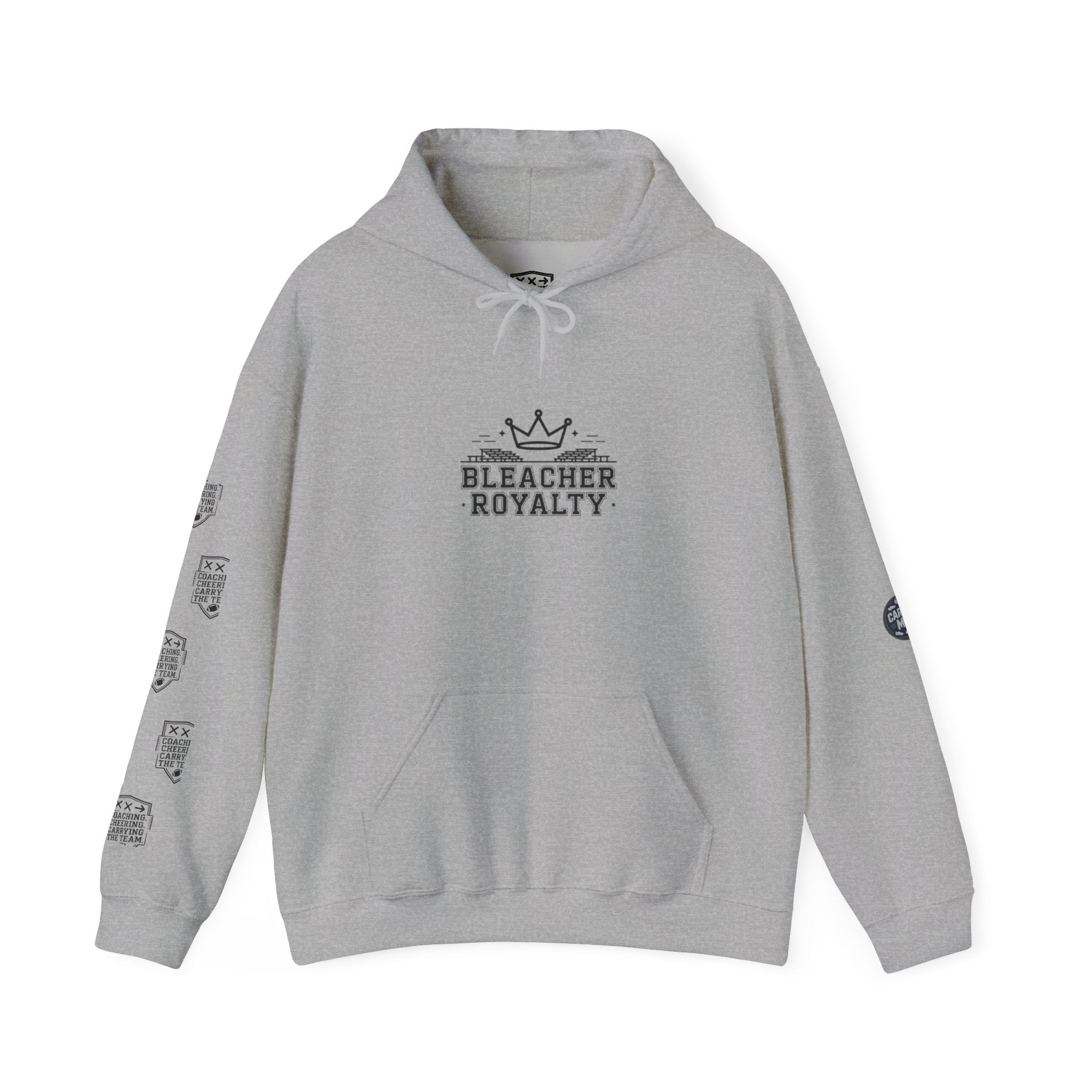 Bleacher Royalty Crown Insignia - Varsity Charm - Hooded