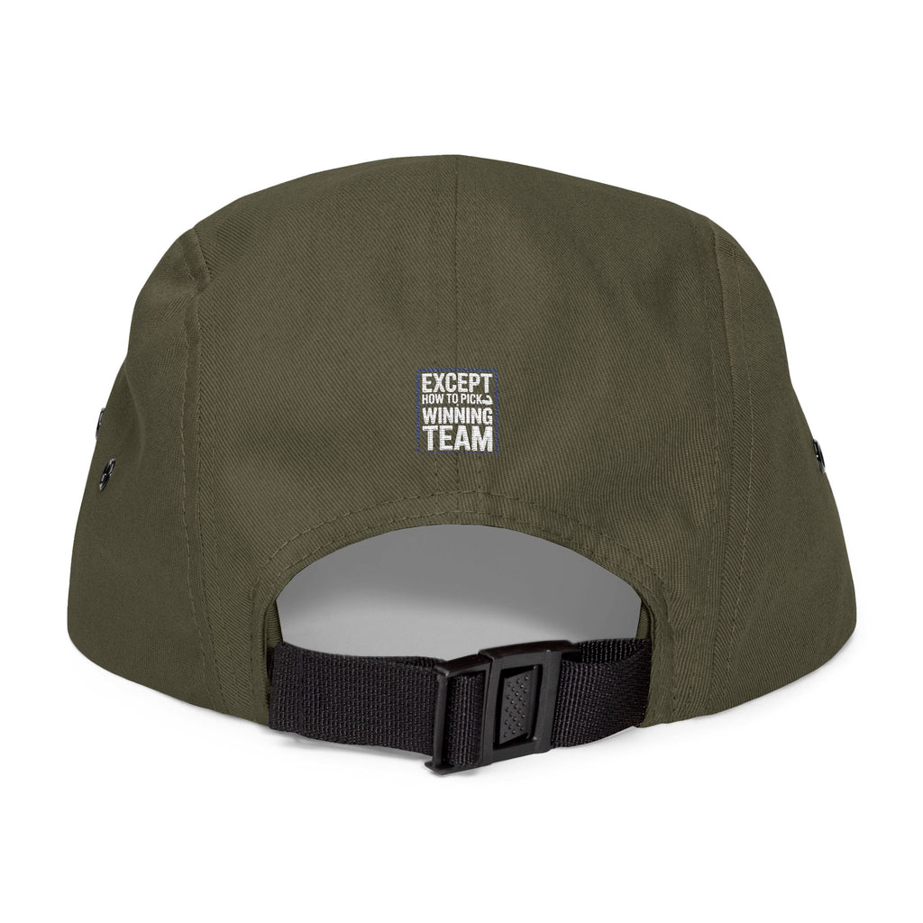 Embroidered 5 Panel Cap - Dad Rivalry Design