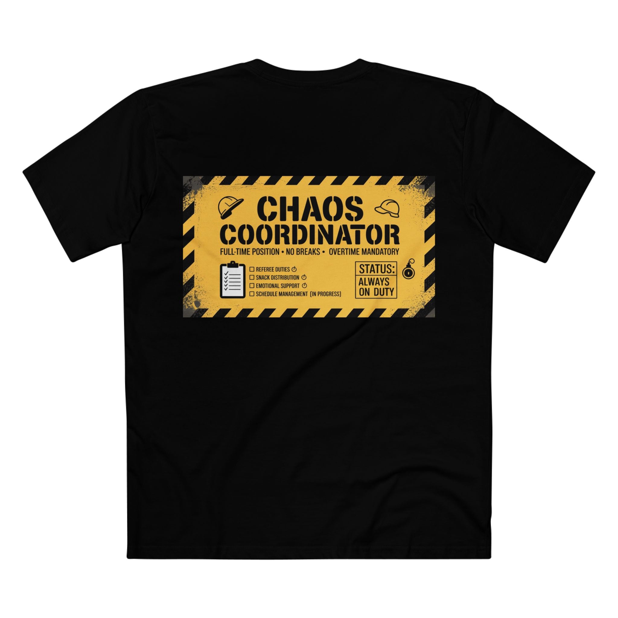 Official Dad Timeout Authorization Tee — "Issued to: Legendary Dad"