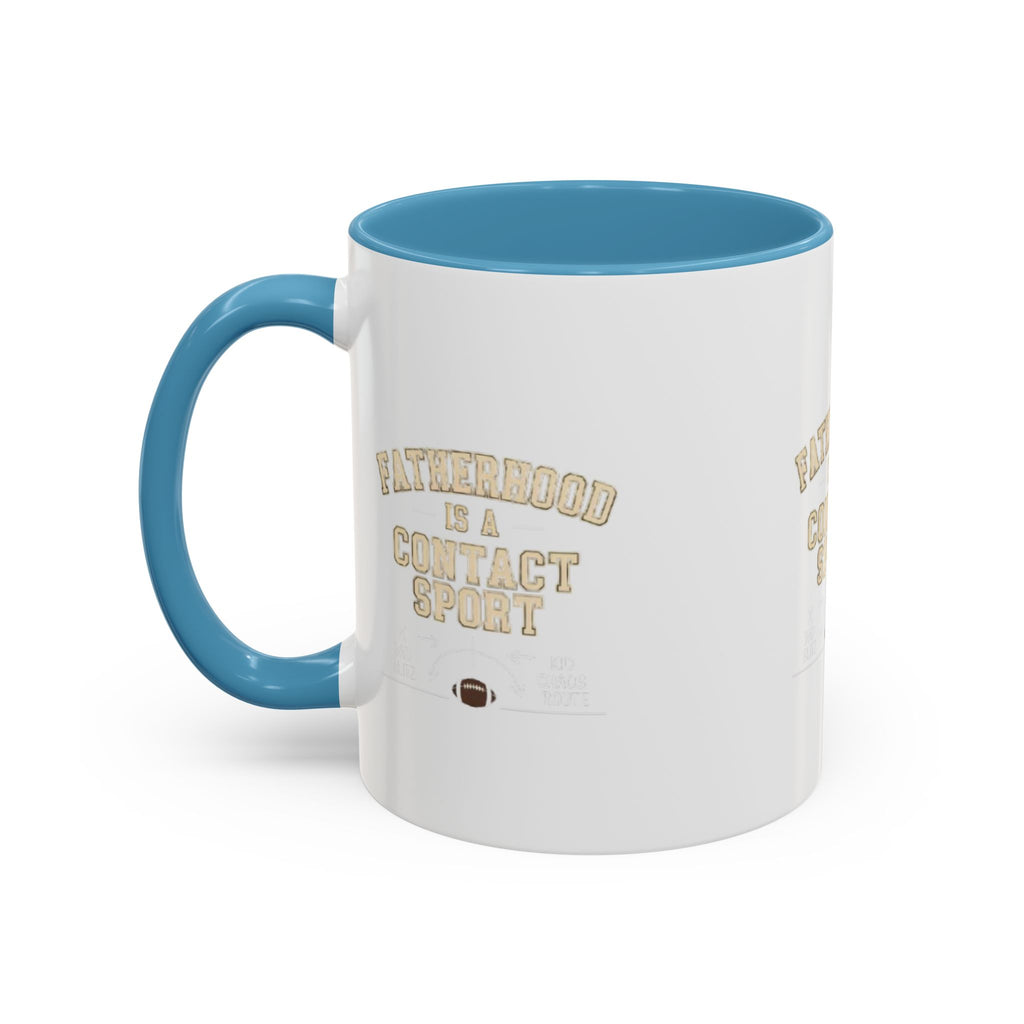 Mug Fatherhoods is a Contact Sport Fathers Present Father Day