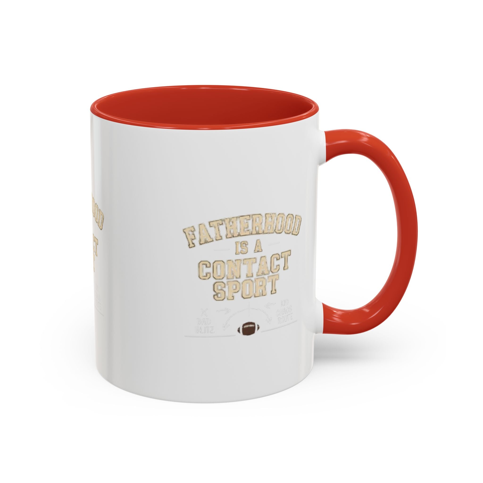 Mug Fatherhoods is a Contact Sport Fathers Present Father Day