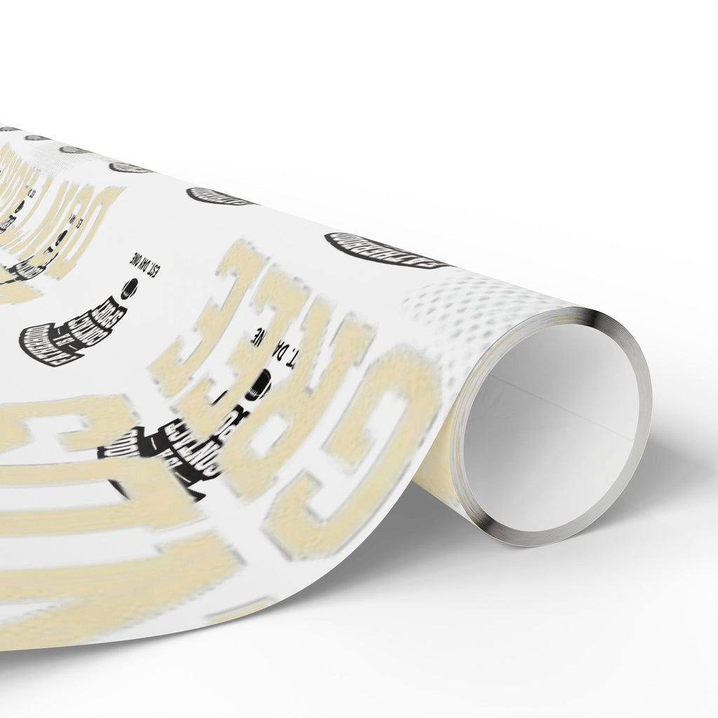 Gift Wrap - Fatherhood Contact Sport Design