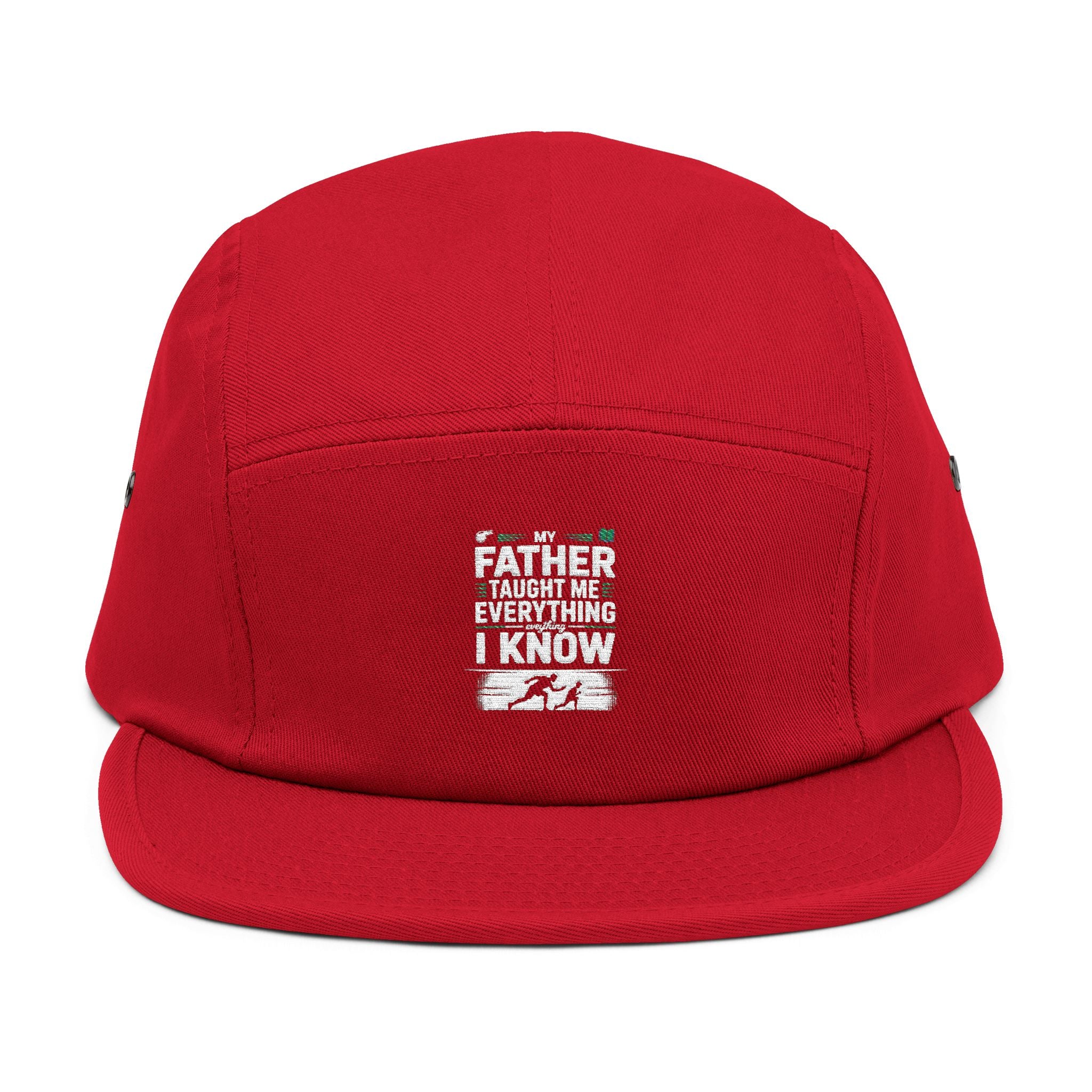 Embroidered 5 Panel Cap - Dad Rivalry Design