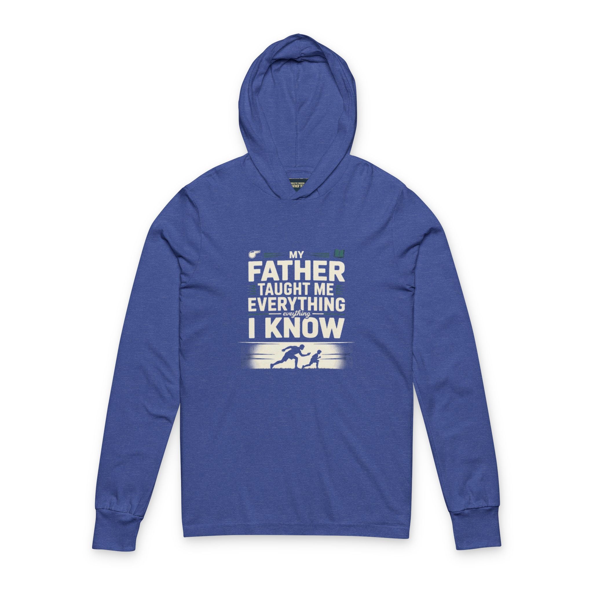 Unisex Hooded Tee - Funny Father-Son Rivalry Design