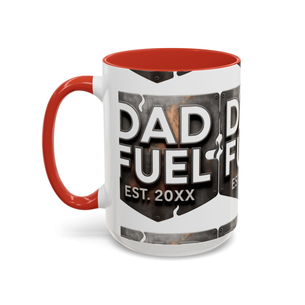 Dad Fuel™ Coffee Mug — "Dad Fuel™" Accent Mug for Morning Restarts (11/15 oz)