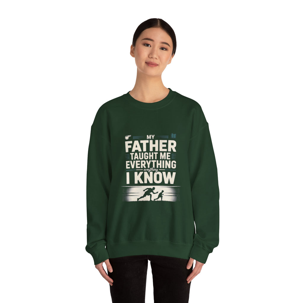 Crewneck Sweatshirt Dad Son Team Rivalry Gift