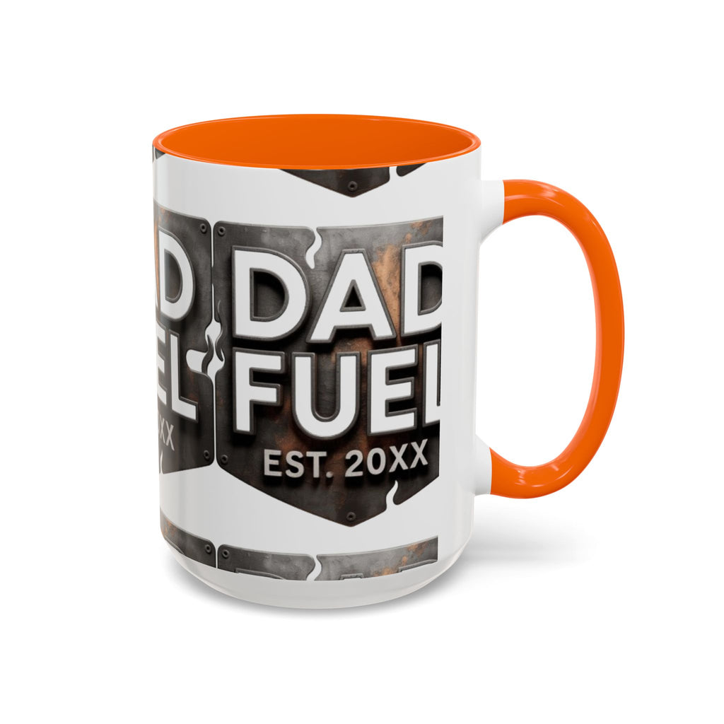 Dad Fuel™ Coffee Mug — "Dad Fuel™" Accent Mug for Morning Restarts (11/15 oz)
