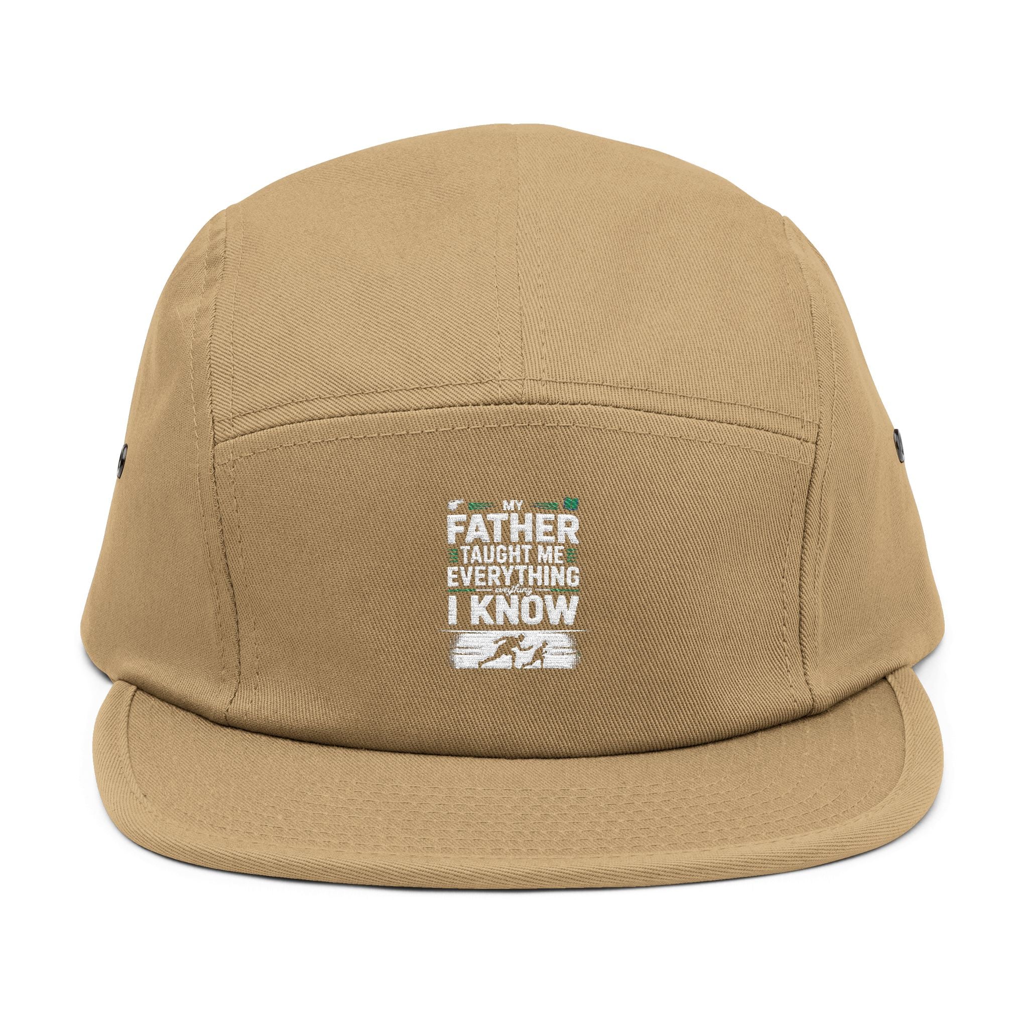 Embroidered 5 Panel Cap - Dad Rivalry Design