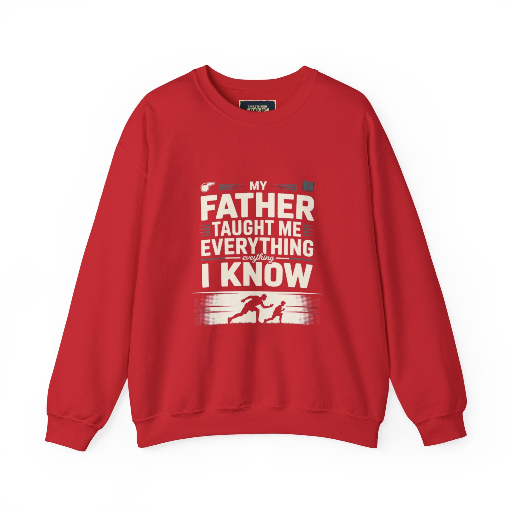 Crewneck Sweatshirt Dad Son Team Rivalry Gift
