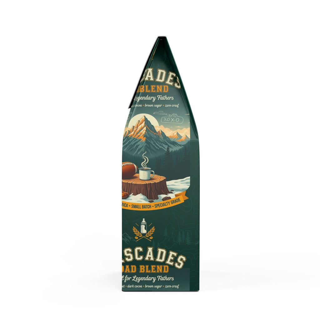 Cascades Dad Blend | Medium-Dark Roast Whole Bean & Ground Coffee (12 oz) – Specialty Grade
