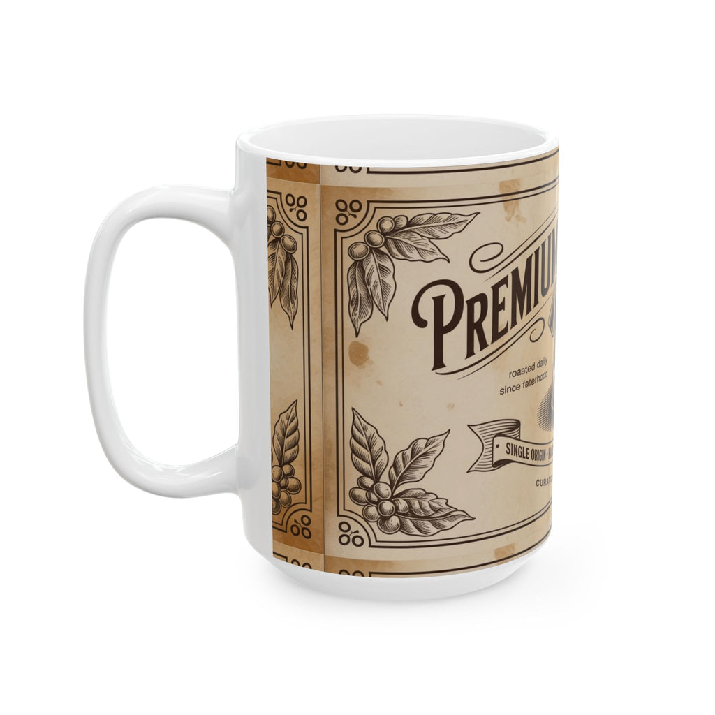 Premium Dad Blend Ceramic Mug, (11oz, 15oz)