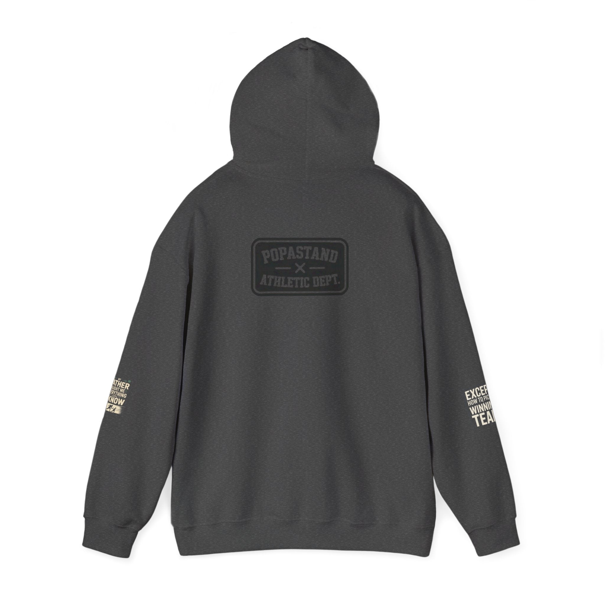 Vintage 1970s College Football Hoodie - Fatherhood is a Contact Sport