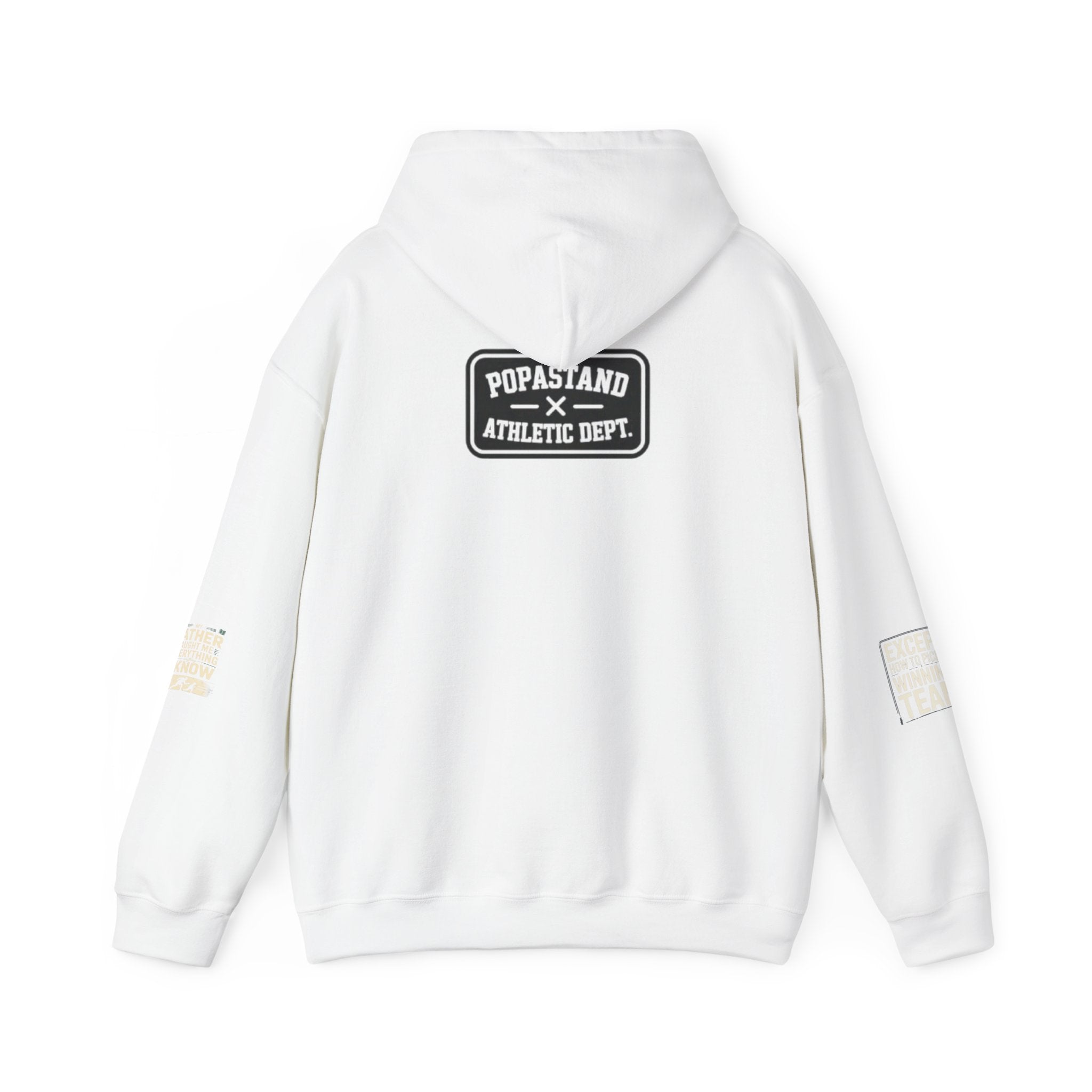 Vintage 1970s College Football Hoodie - Fatherhood is a Contact Sport