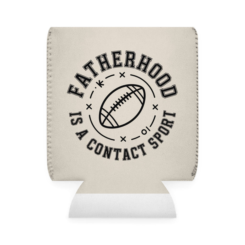 Can Cooler Sleeve - Dad’s Sideline Grill Unit Sports Parody Badge