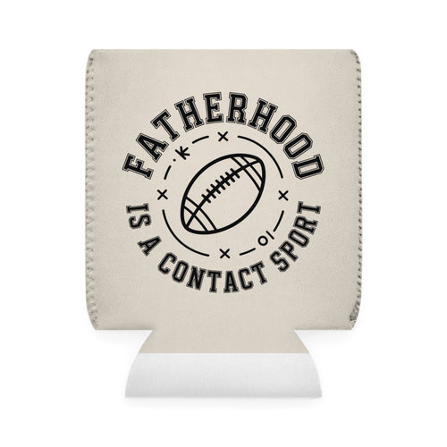 Can Cooler Sleeve - Dad’s Sideline Grill Unit Sports Parody Badge