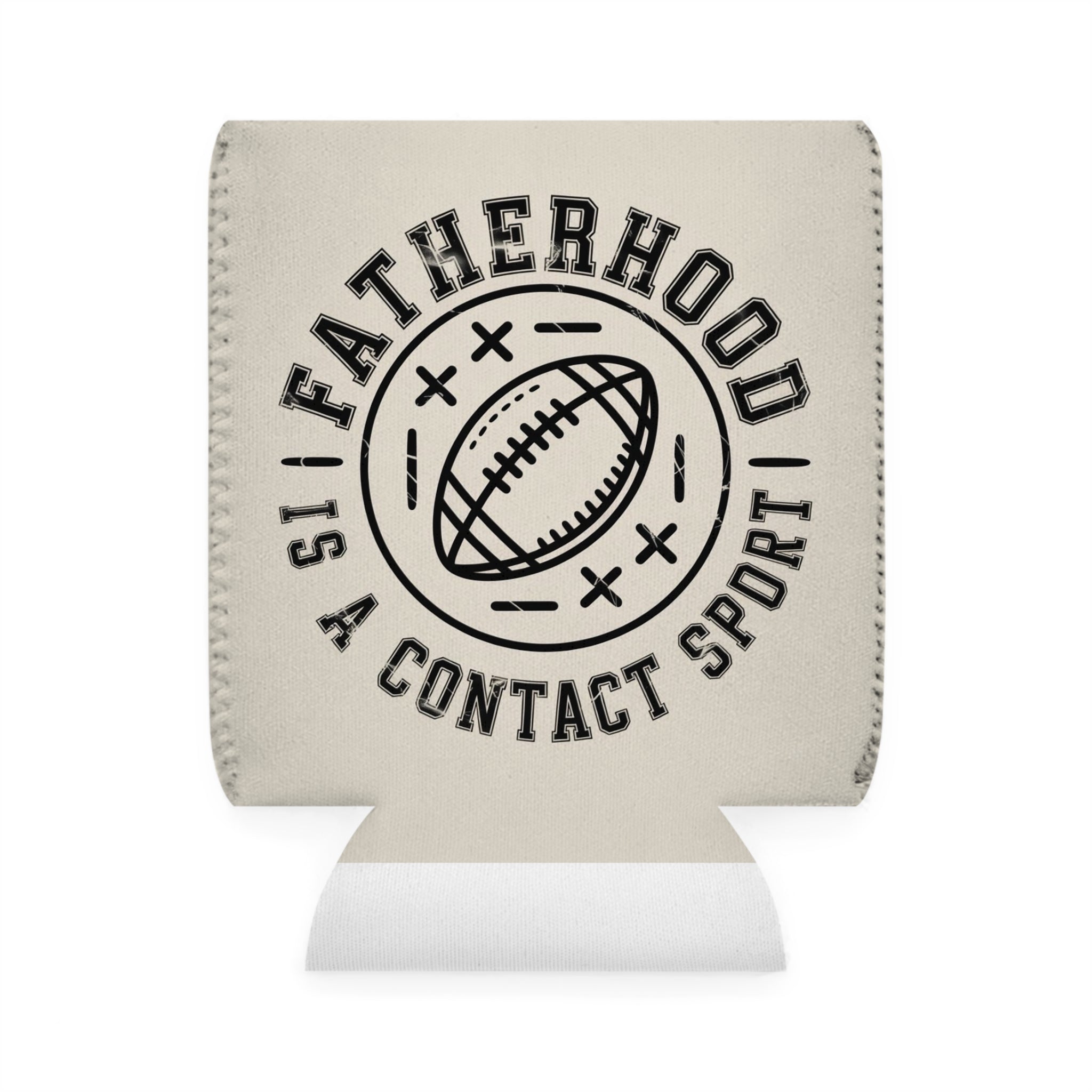 Can Cooler Sleeve - 'House of Friendly Trash Talk' Father's Joke Gift