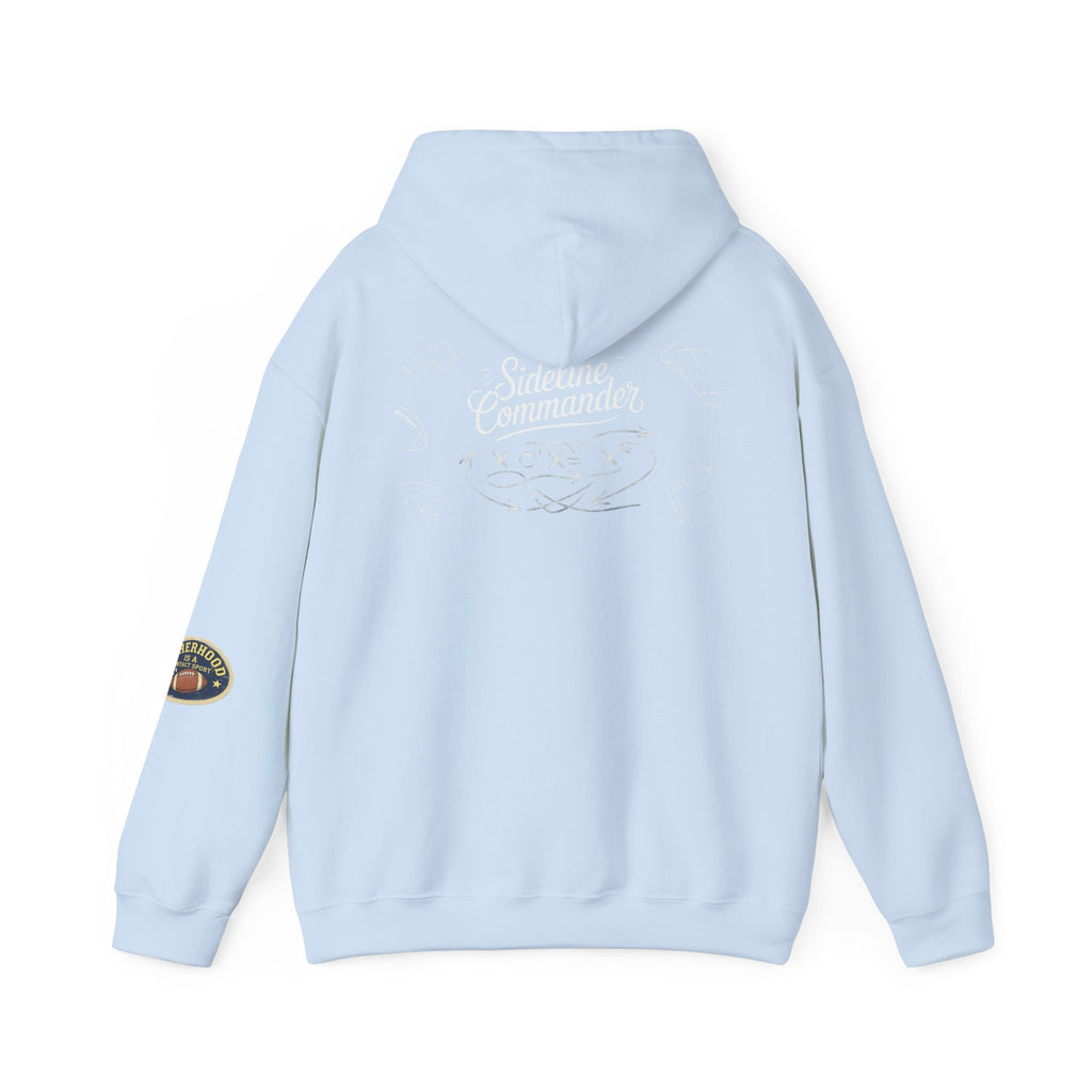 Sideline Commander Sports Parent Playbook  Hoodie — Athletic Team Spirit Sweatshirt