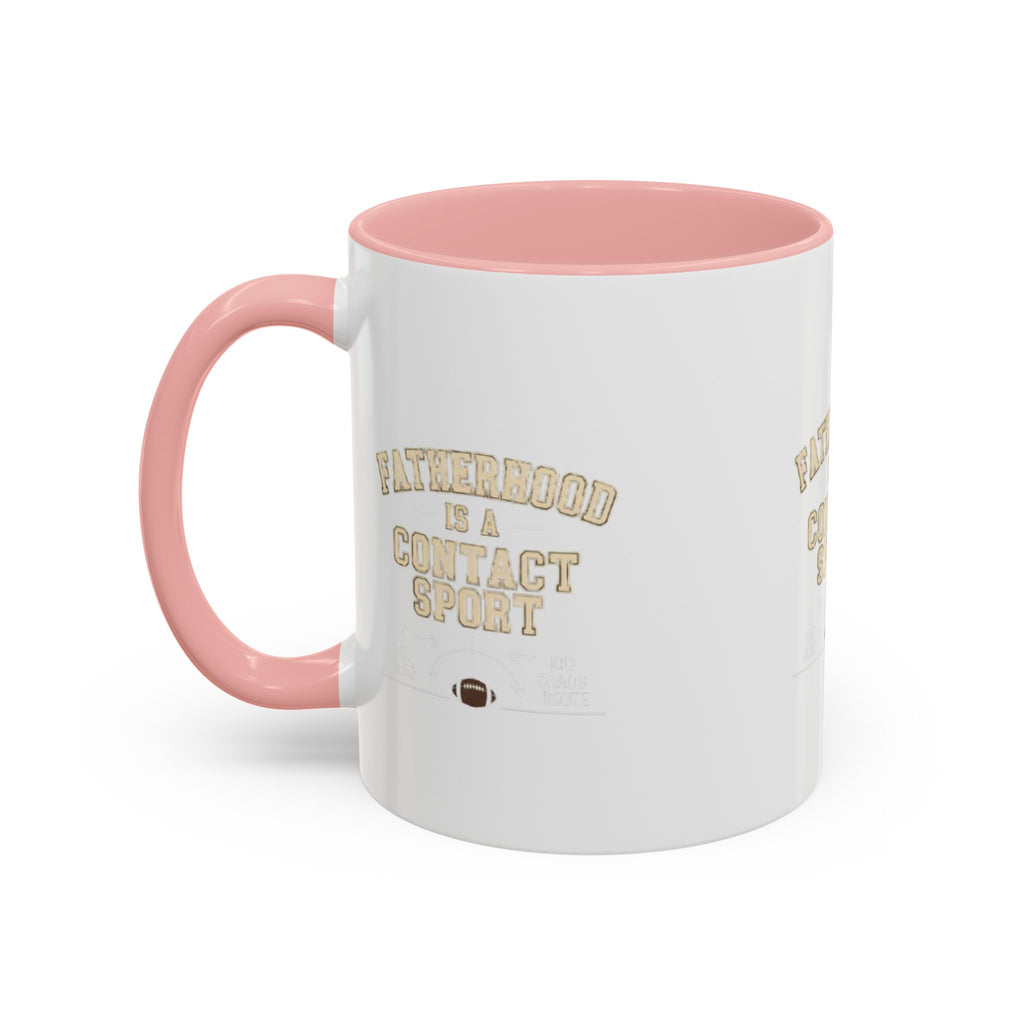Mug Fatherhoods is a Contact Sport Fathers Present Father Day
