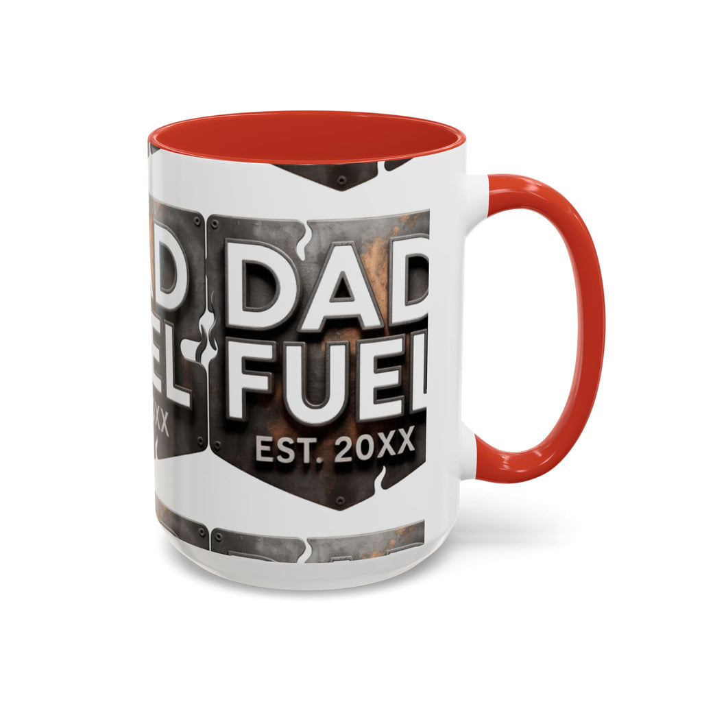 Dad Fuel™ Coffee Mug — "Dad Fuel™" Accent Mug for Morning Restarts (11/15 oz)