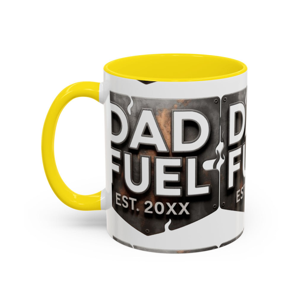 Dad Fuel™ Coffee Mug — "Dad Fuel™" Accent Mug for Morning Restarts (11/15 oz)