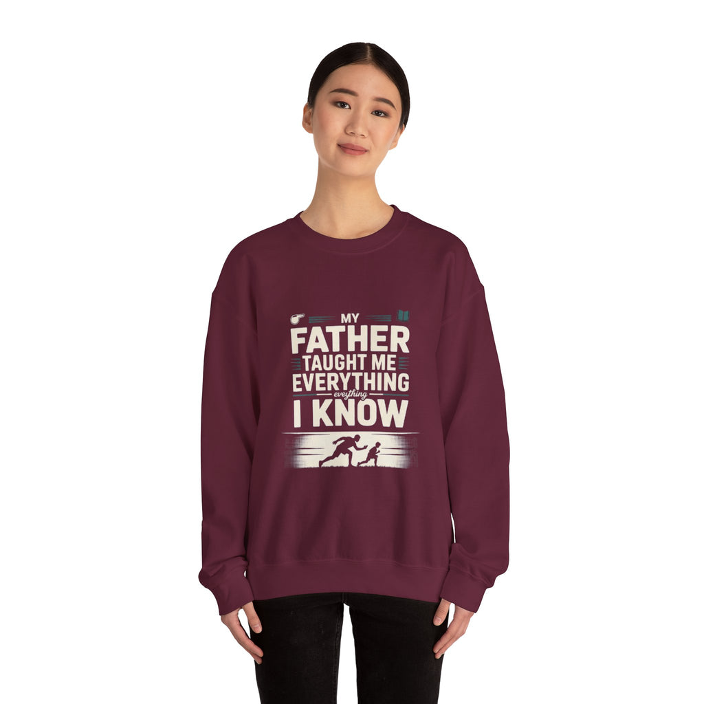 Crewneck Sweatshirt Dad Son Team Rivalry Gift