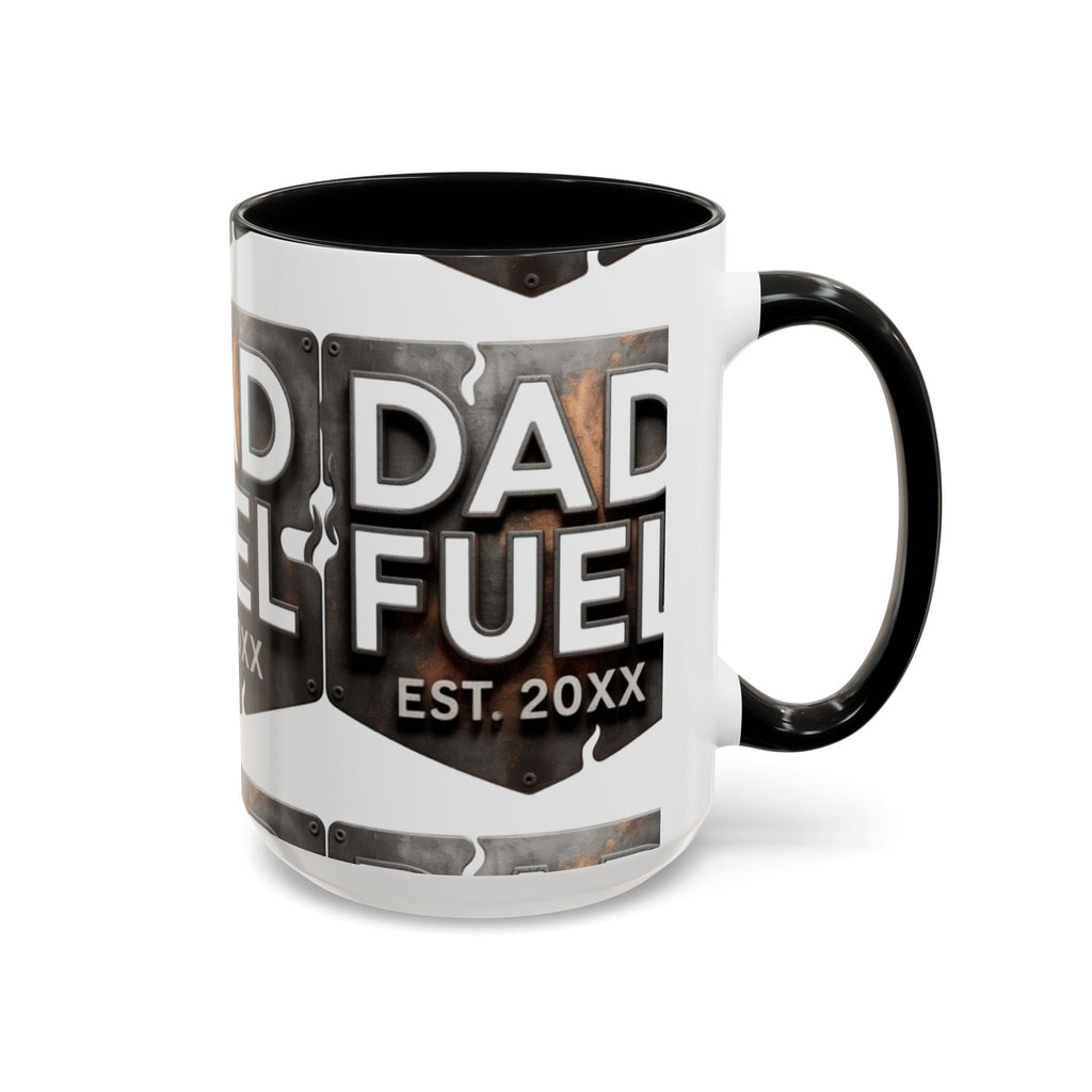 Dad Fuel™ Coffee Mug — "Dad Fuel™" Accent Mug for Morning Restarts (11/15 oz)
