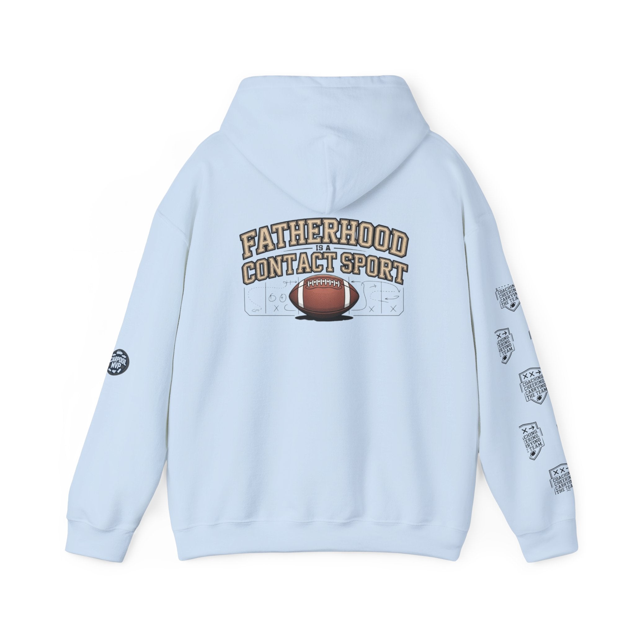 Bleacher Royalty Crown Insignia - Varsity Charm  -  Hooded Sweatshirt