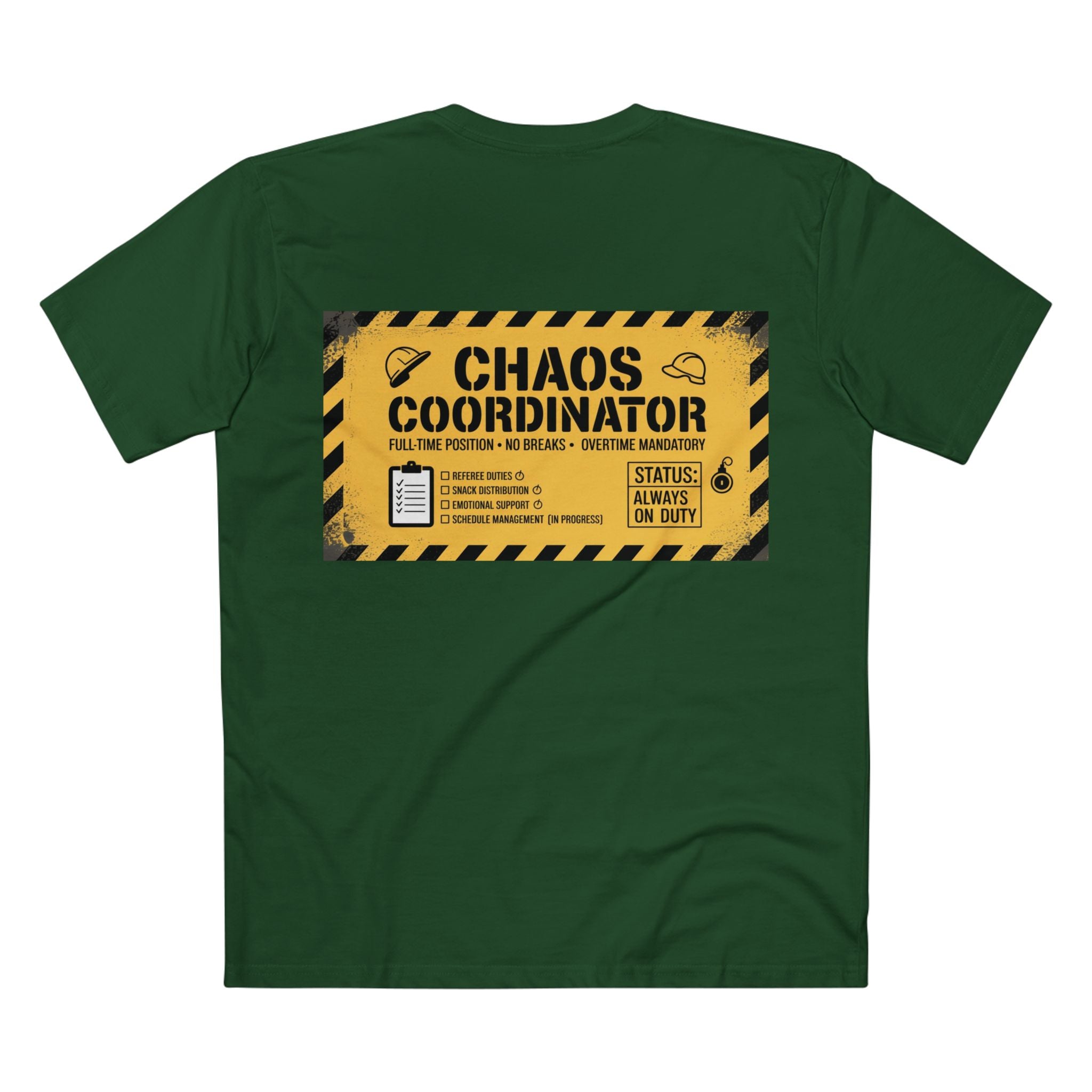 Official Dad Timeout Authorization Tee — "Issued to: Legendary Dad"