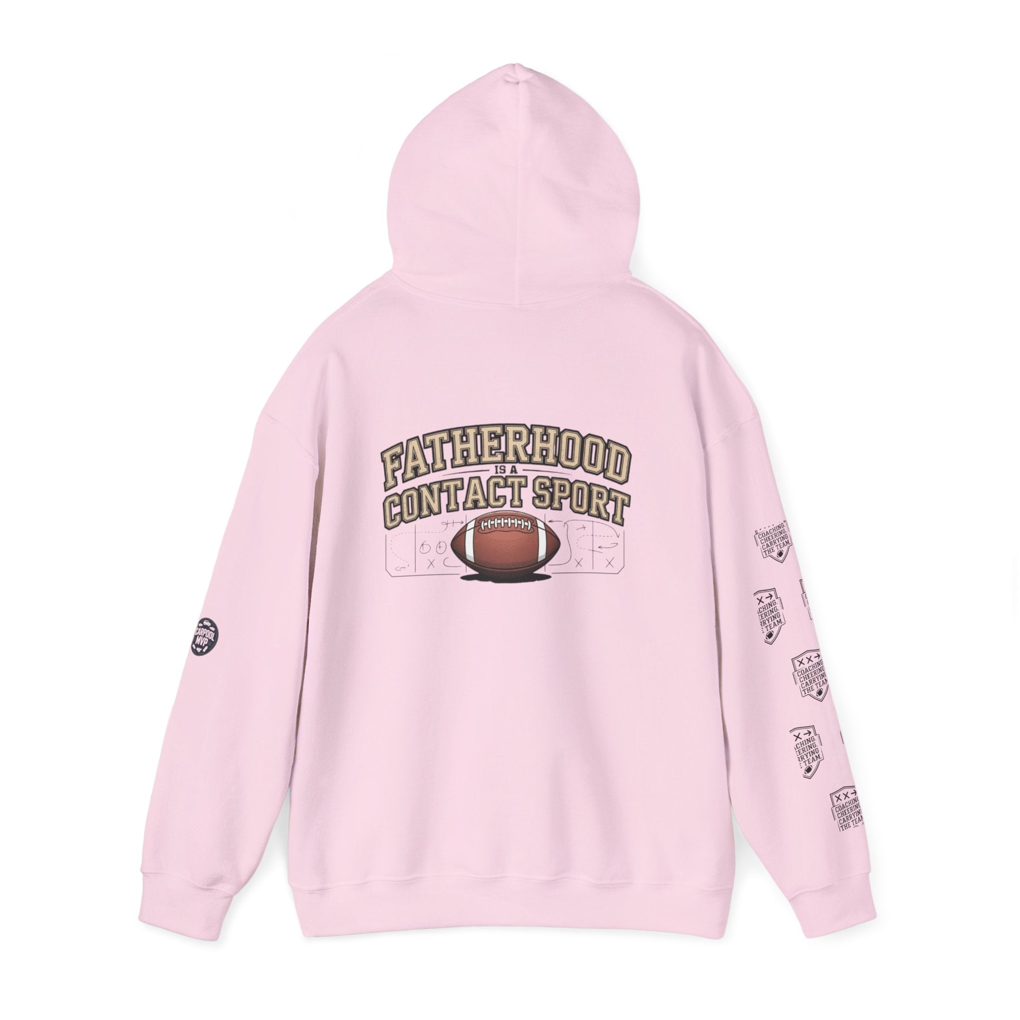 Bleacher Royalty Crown Insignia - Varsity Charm  -  Hooded Sweatshirt