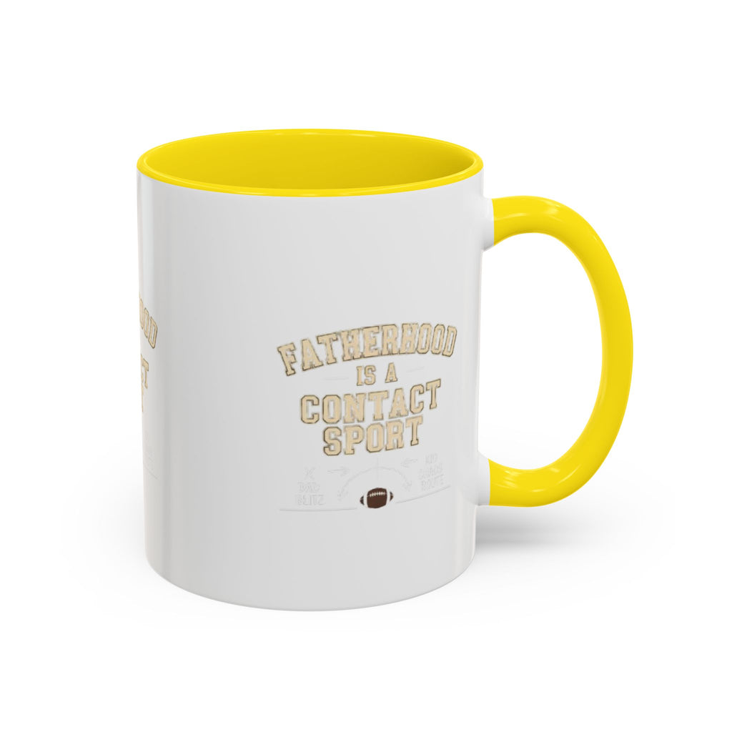 Mug Fatherhoods is a Contact Sport Fathers Present Father Day