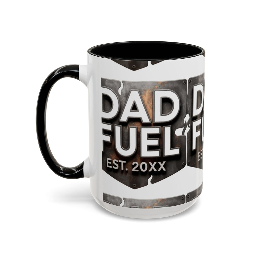 Dad Fuel™ Coffee Mug — "Dad Fuel™" Accent Mug for Morning Restarts (11/15 oz)