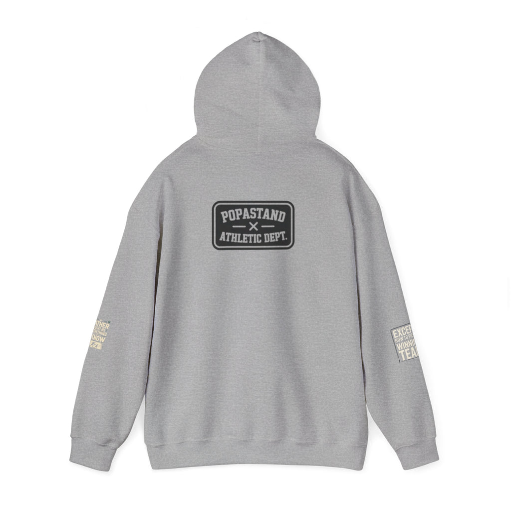 Vintage 1970s College Football Hoodie - Fatherhood is a Contact Sport