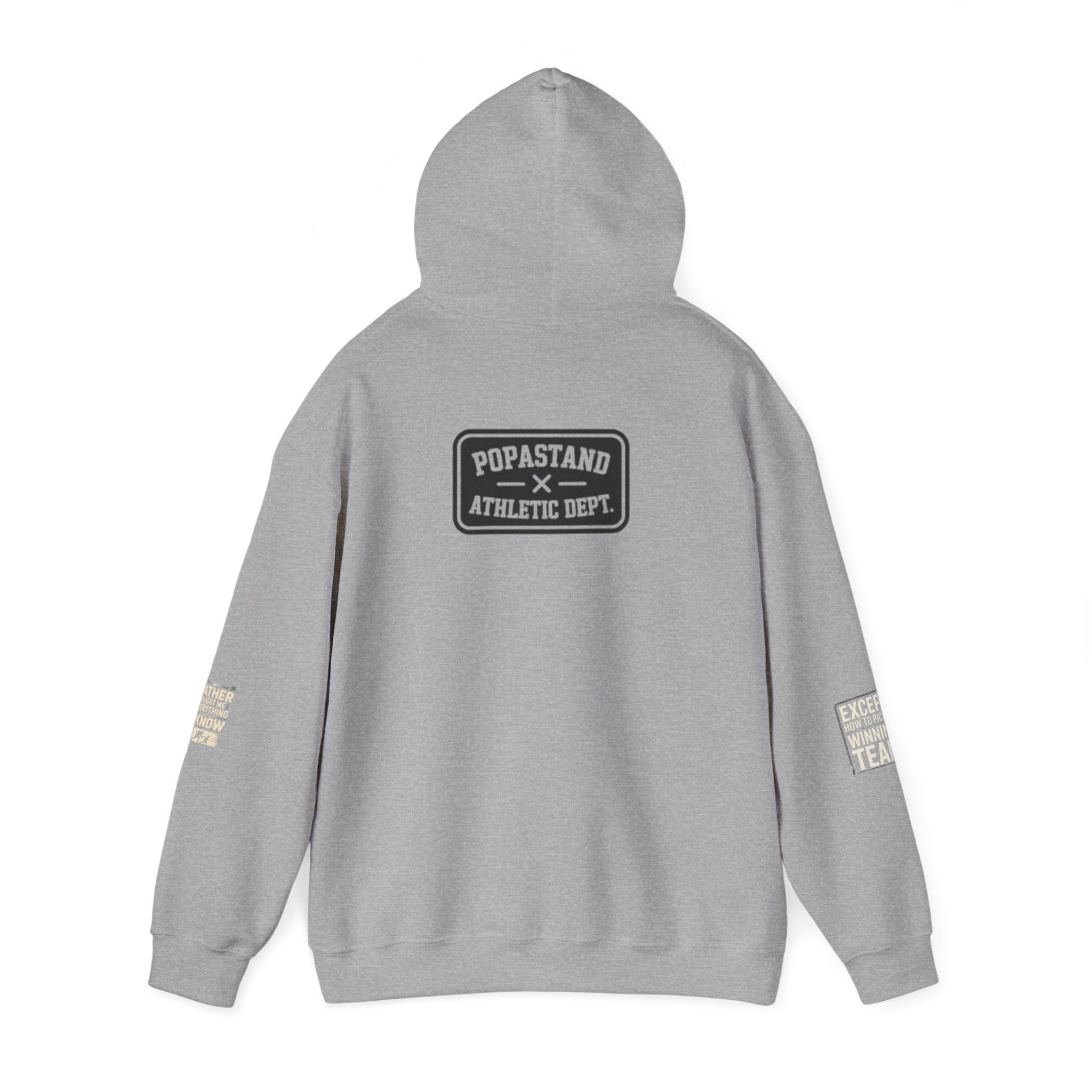 Vintage 1970s College Football Hoodie - Fatherhood is a Contact Sport