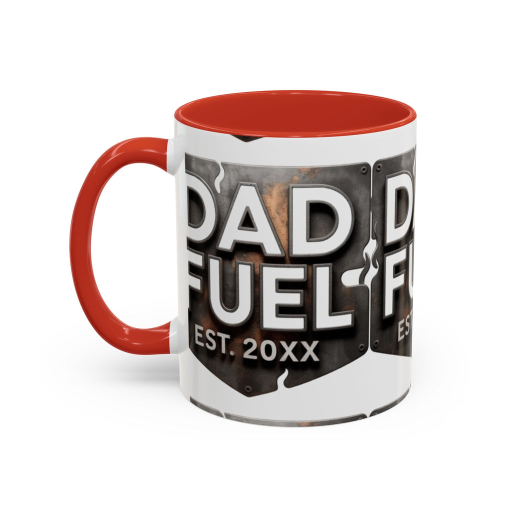 Dad Fuel™ Coffee Mug — "Dad Fuel™" Accent Mug for Morning Restarts (11/15 oz)