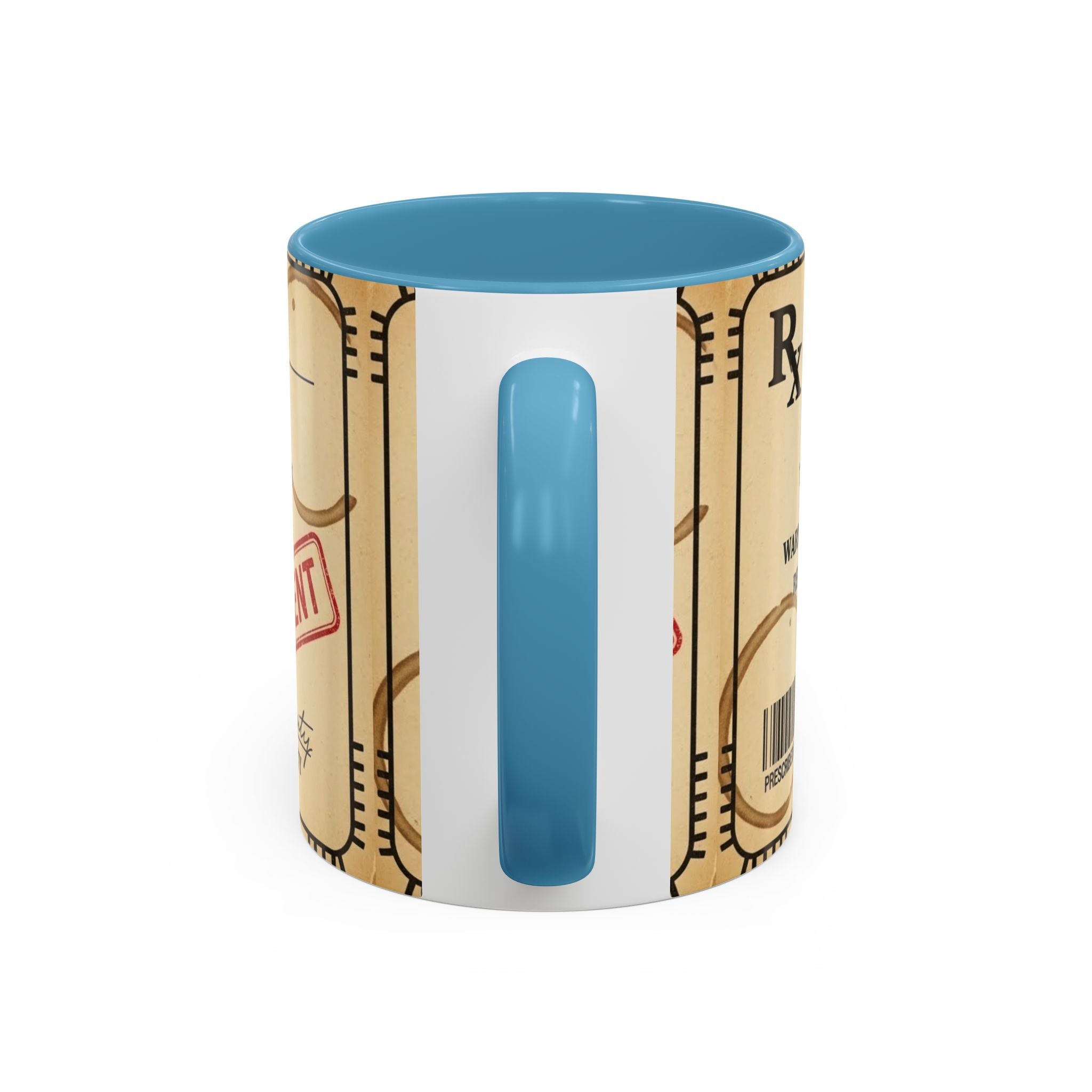 Prescription Coffee Mug — "MR. EXHAUSTED DAD" Liquid Motivation Rx (11/15oz)