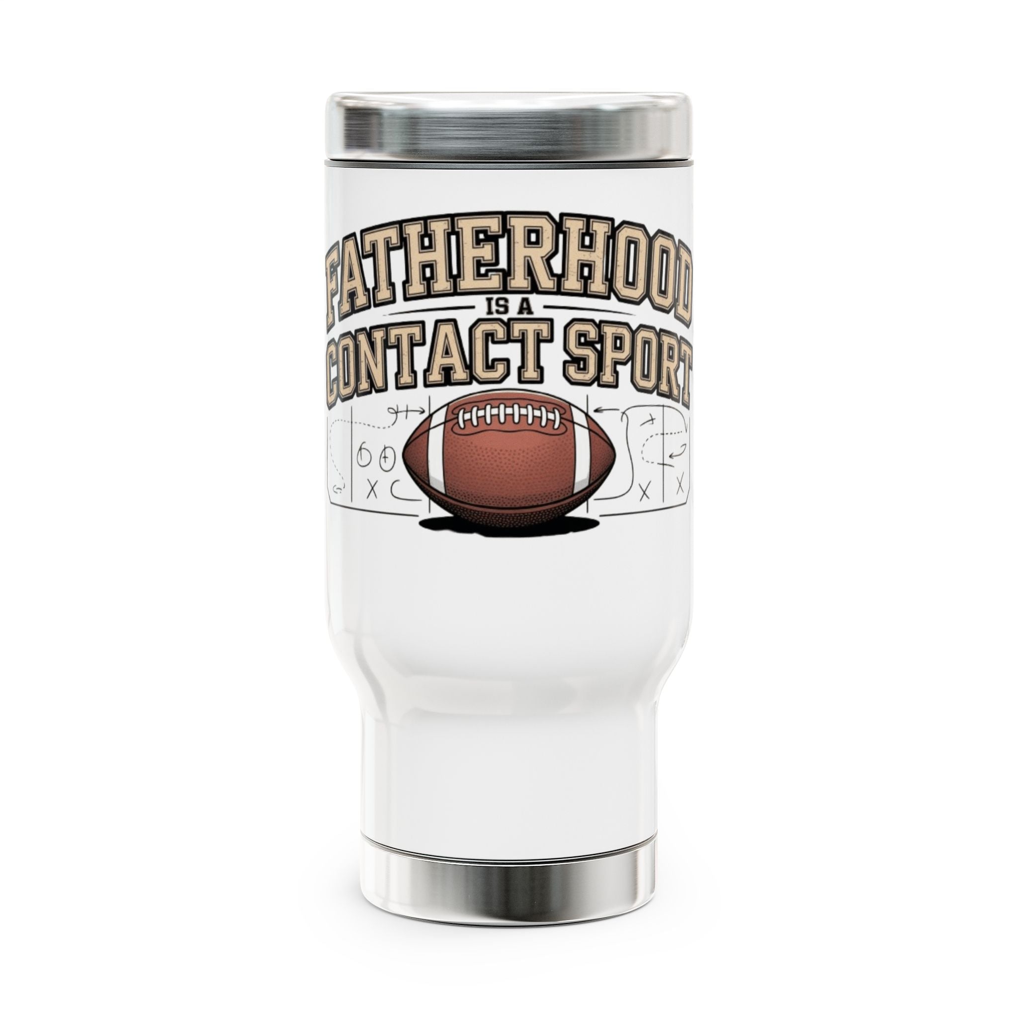 Fatherhood is a contact sport Travel Mug