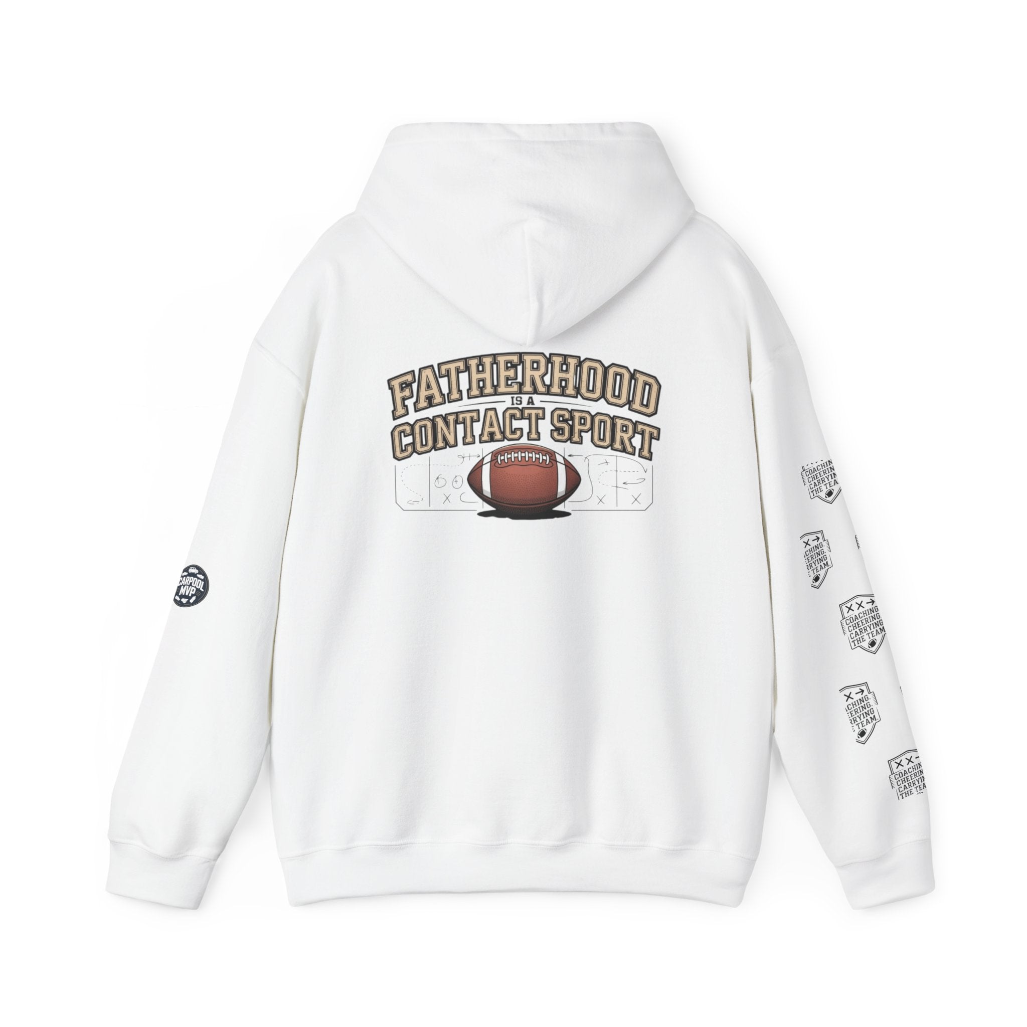 Bleacher Royalty Crown Insignia - Varsity Charm  -  Hooded Sweatshirt