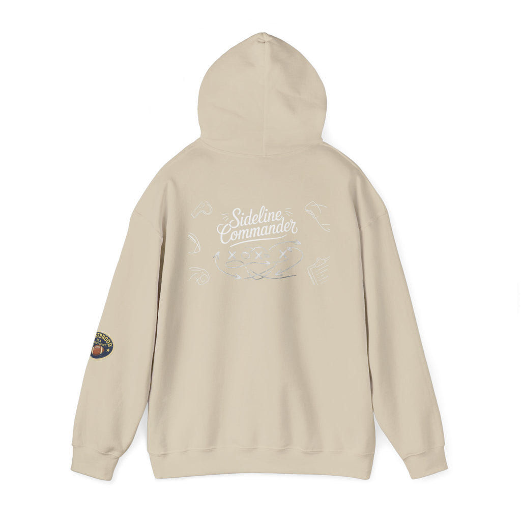 Sideline Commander Sports Parent Playbook  Hoodie — Athletic Team Spirit Sweatshirt