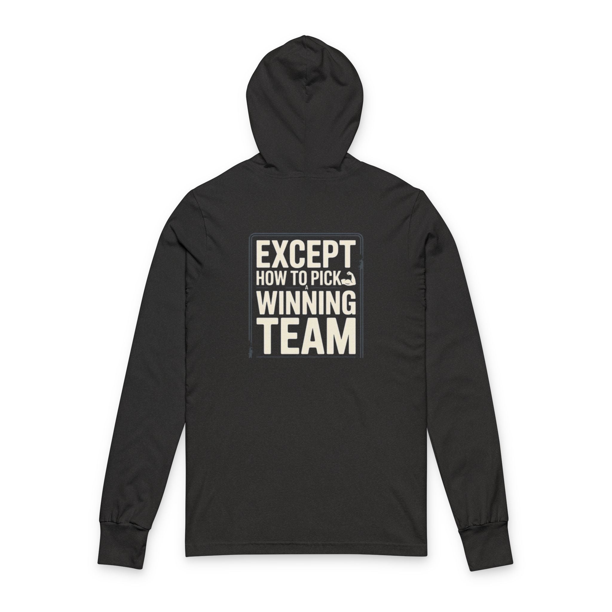 Unisex Hooded Tee - Funny Father-Son Rivalry Design