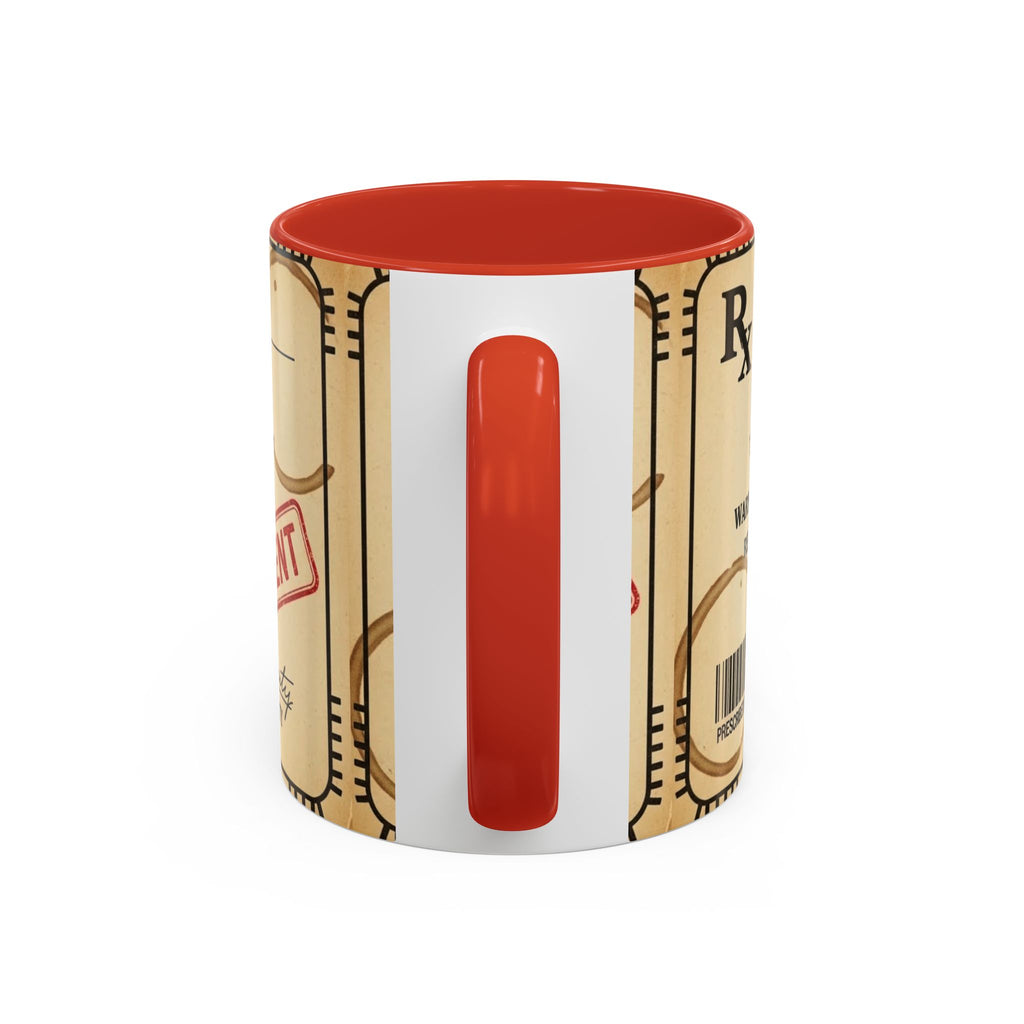 Prescription Coffee Mug — "MR. EXHAUSTED DAD" Liquid Motivation Rx (11/15oz)