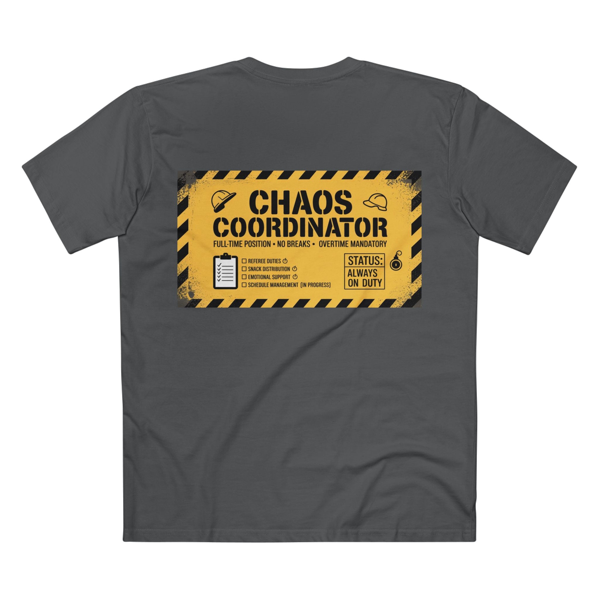 Official Dad Timeout Authorization Tee — "Issued to: Legendary Dad"