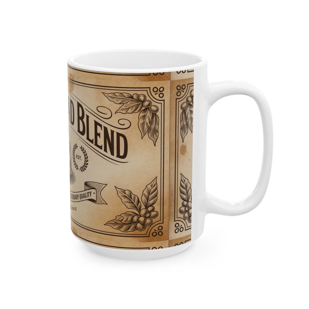 Premium Dad Blend Ceramic Mug, (11oz, 15oz)