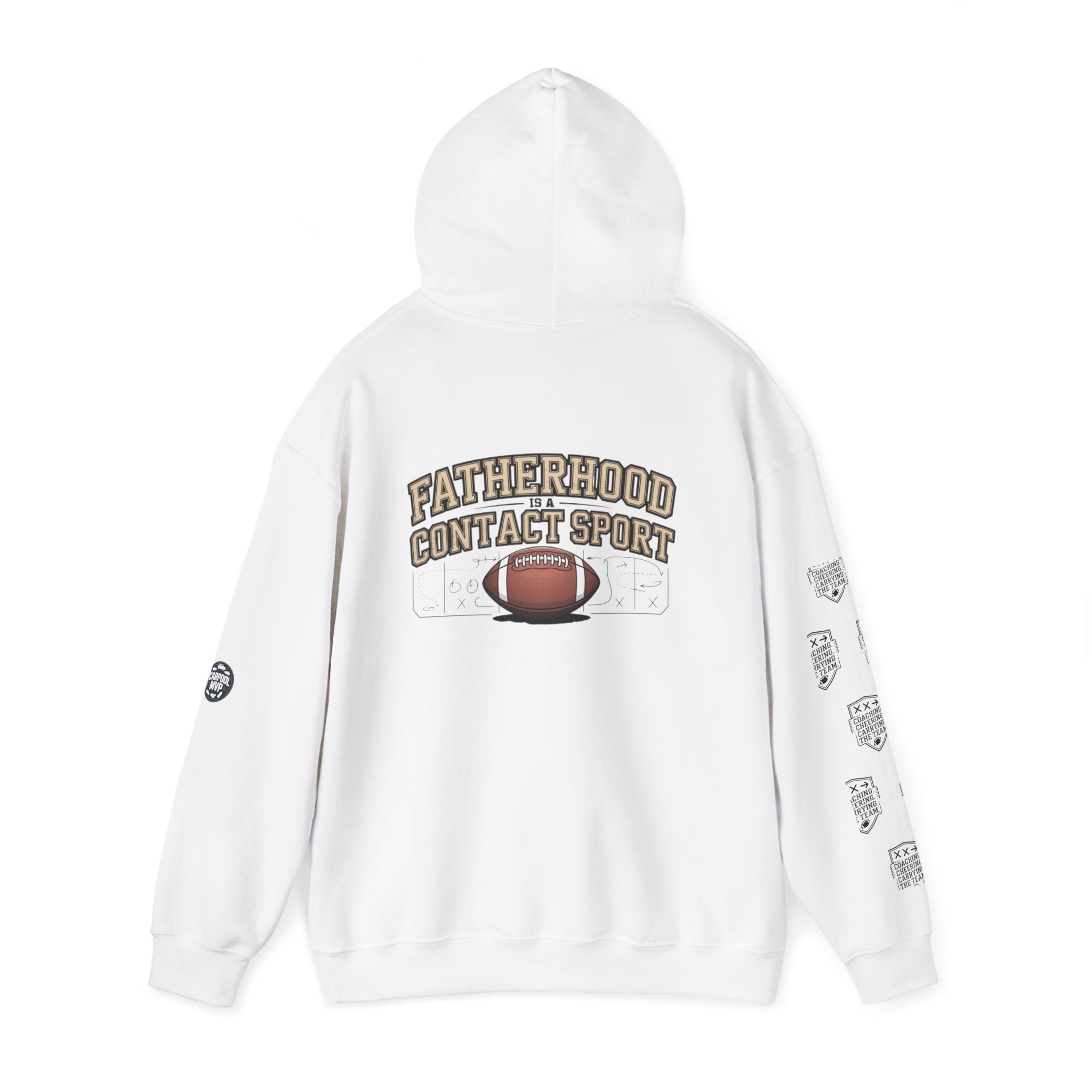 Bleacher Royalty Crown Insignia - Varsity Charm  -  Hooded Sweatshirt
