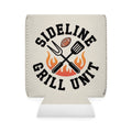 Can Cooler Sleeve - Dad’s Sideline Grill Unit Sports Parody Badge