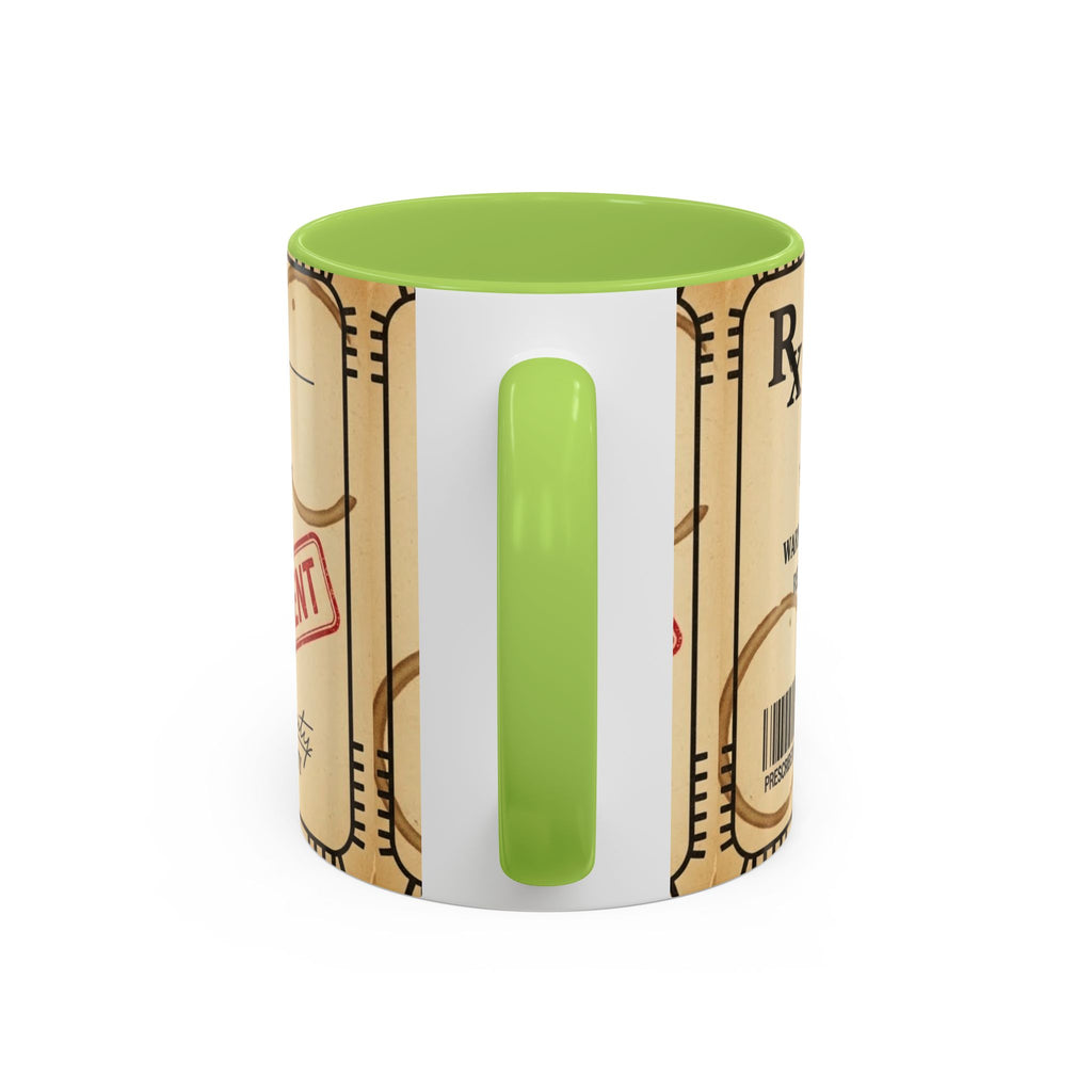 Prescription Coffee Mug — "MR. EXHAUSTED DAD" Liquid Motivation Rx (11/15oz)