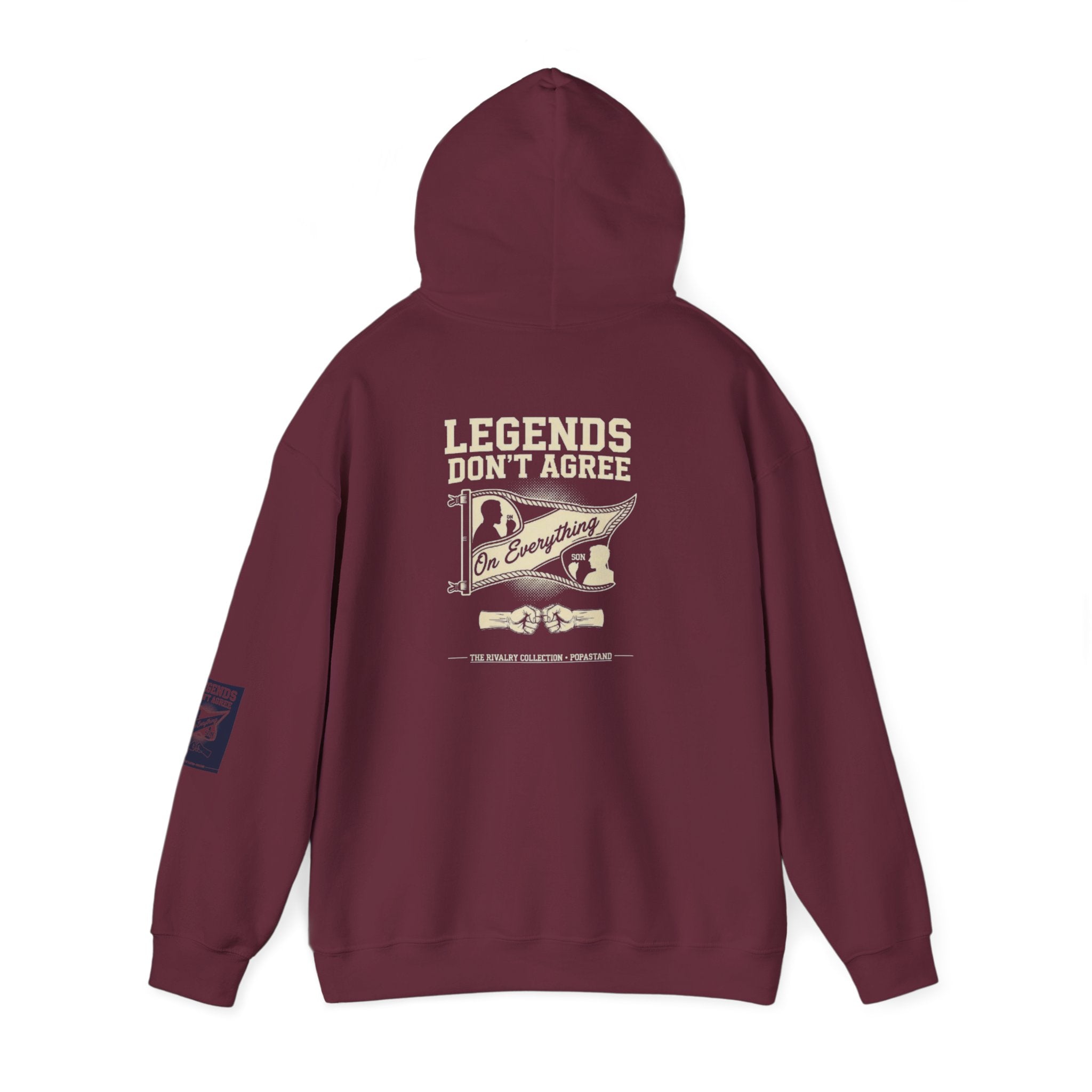 Rivalry Hooded Sweatshirt - Bloodline Rivalry Design
