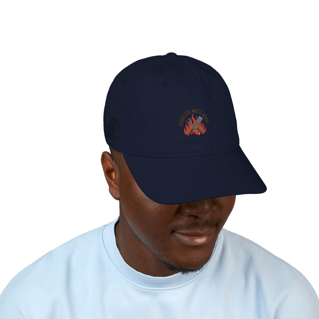 Embroidered Baseball Cap - Dad Master of the Grill and Life Coach
