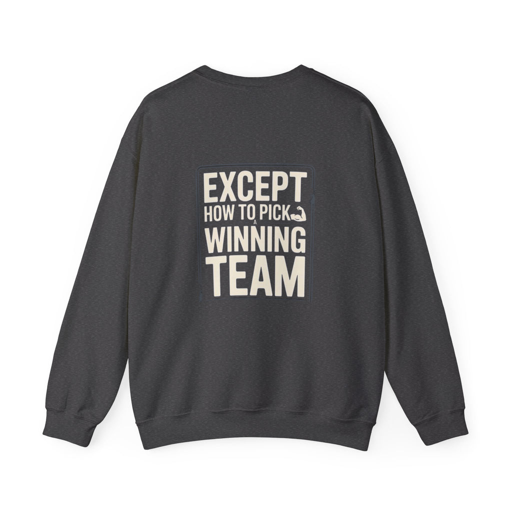 Crewneck Sweatshirt Dad Son Team Rivalry Gift