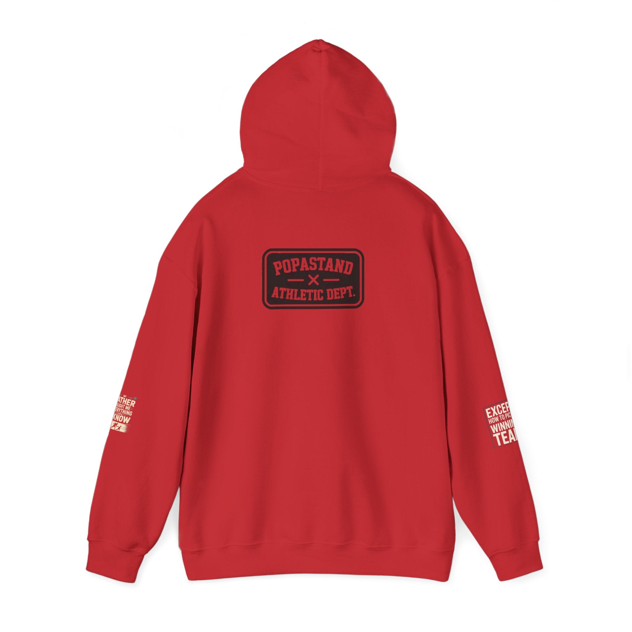 Vintage 1970s College Football Hoodie - Fatherhood is a Contact Sport