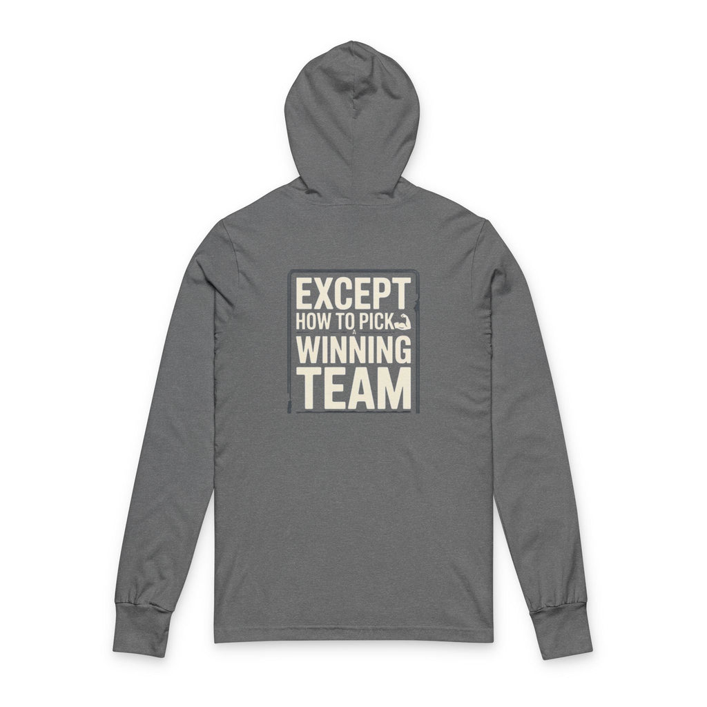 Unisex Hooded Tee - Funny Father-Son Rivalry Design